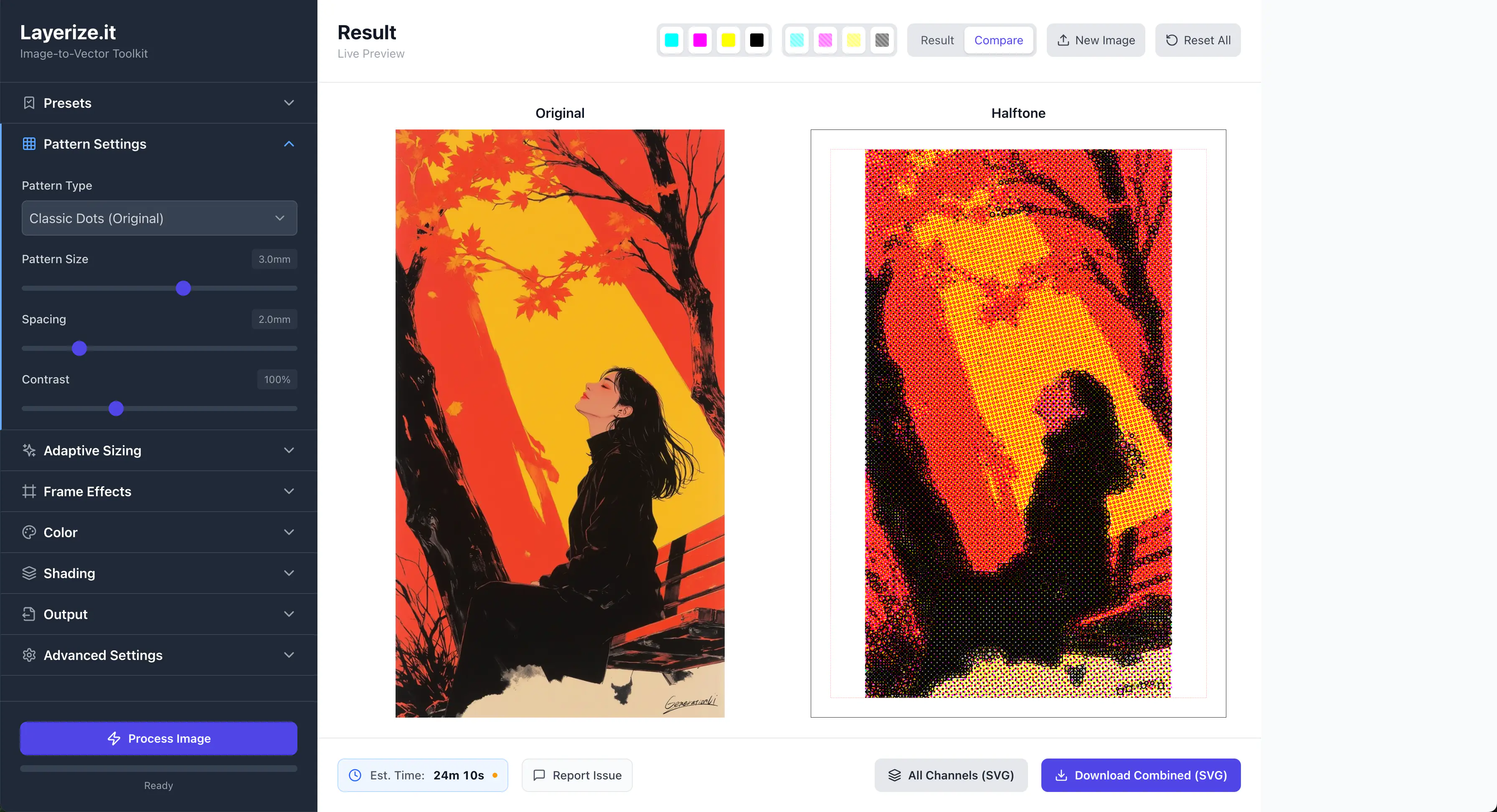 Layerize.it App Interface